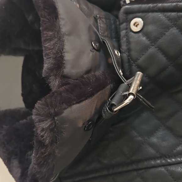 Marc New York zip faux leather jacket - Picture 7 of 9